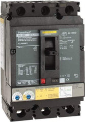 Square D - 50 Amp, 600 V, 3 Pole, Panel Mount Circuit Breaker - Electronic Trip, Multiple Breaking Capacity Ratings - All Tool & Supply