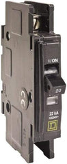 Square D - 30 Amp, 240 VAC, 1 Pole, Panel Mount Miniature Circuit Breaker - 14-2 AWG - All Tool & Supply