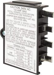 Square D - 100 Amp Circuit Breaker Jumper Bar Assembly - Use with QOU Circuit Breaker - All Tool & Supply