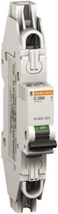 Schneider Electric - 15 Amp, 277 VAC, 1 Pole, Miniature Circuit Breaker - Thermal Magnetic Trip, 10 kA at 277 VAC Breaking Capacity, 74mm Deep x 141mm High x 18mm Wide - All Tool & Supply