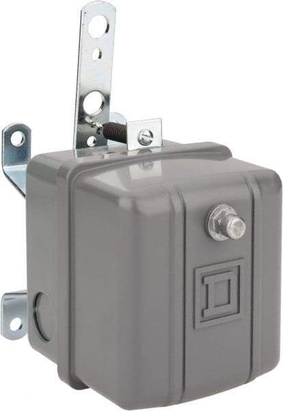 Square D - 1 NEMA Rated, DPST, Float Switch Pressure and Level Switch - 575 VAC, Line-Load-Load-Line Terminal - All Tool & Supply