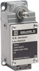 Square D - DPST, 2NC, 600 Volt Screw Terminal, Rotary Spring Return Actuator, General Purpose Limit Switch - 1, 2, 4, 12, 13 NEMA Rating, IP67 IPR Rating - All Tool & Supply