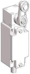 Telemecanique Sensors - DP, NC/NO, 240 VAC, 5-Pin M12 Male Terminal, Roller Lever Actuator, General Purpose Limit Switch - IP66 IPR Rating - All Tool & Supply