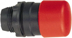 Schneider Electric - 22mm Mount Hole, Extended Mushroom Head, Pushbutton Switch Only - Round, Red Pushbutton, Nonilluminated, Momentary (MO) - All Tool & Supply