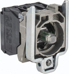 Schneider Electric - 24 V Blue Lens LED Indicating Light - Screw Clamp Connector, Vibration Resistant - All Tool & Supply