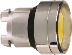 Schneider Electric - 22mm Mount Hole, Recessed, Pushbutton Switch Only - Round, Yellow Pushbutton, Nonilluminated, Momentary (MO) - All Tool & Supply