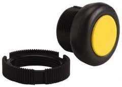 Square D - Pushbutton Switch Head - Yellow, Round Button - All Tool & Supply