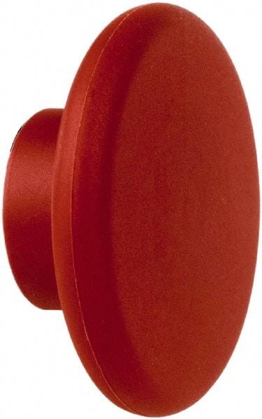 Schneider Electric - Extended Mushroom Head Pushbutton Switch Knob - Red, Nonilluminated - All Tool & Supply