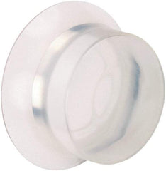 Schneider Electric - Extended Straight Flush Pushbutton Switch Boot - Clear, Round Button - All Tool & Supply