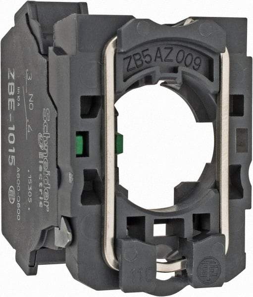 Schneider Electric - Electrical Switch Contact Block - Spring Clamp Terminal, For Use with XB5 - All Tool & Supply