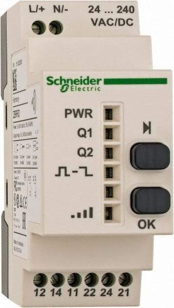 Schneider Electric - Pushbutton Switch Programmable Receiver - Green, Yellow, LED Lamp - All Tool & Supply