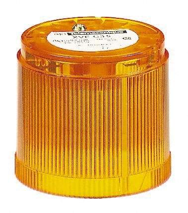 Schneider Electric - LED Lamp, Orange, Steady, Stackable Tower Light Module - 24 VAC/VDC, 0.63 Amp, IP40, IP42 Ingress Rating, Base Mount - All Tool & Supply