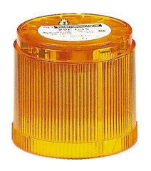 Schneider Electric - LED Lamp, Orange, Steady, Stackable Tower Light Module - 120 VAC, 0.16 Amp, IP40, IP42 Ingress Rating, Base Mount - All Tool & Supply