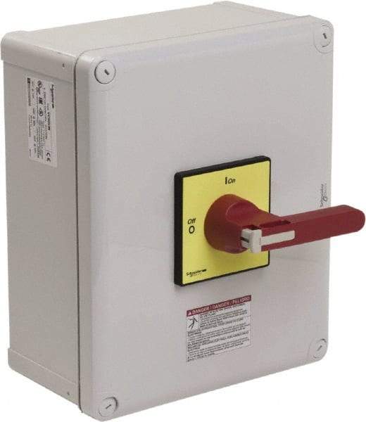 Square D - 3 Phase, 3 Pole, 1 & 12, Enclosed Cam & Disconnect Switch - PVC - All Tool & Supply