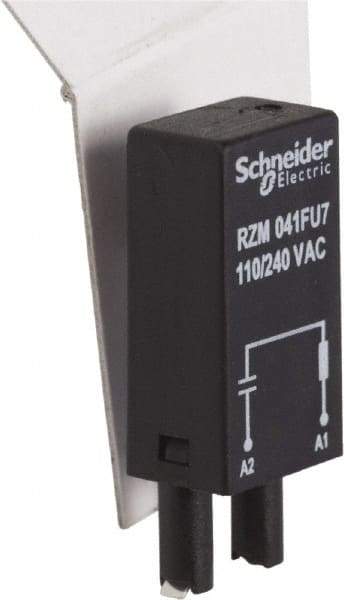 Schneider Electric - 110-240 VAC, Relay Protection Module - For Use with RGZ Sockets (RXG Series), RSZ Sockets (RSB Series) - All Tool & Supply