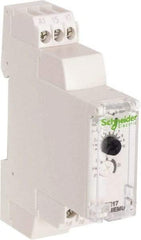 Schneider Electric - 10 hr Delay, Multiple Range SPDT Time Delay Relay - 8 Contact Amp, 24 to 240 VAC/VDC, Selector Switch - All Tool & Supply