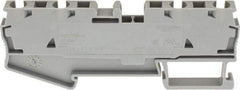 Schneider Electric - 1 Pole, 800 Volt, 32 Amp, -40 to 266°F, DIN Rail Mount, Polyamide Passthrough Terminal Block - 4 Contacts, 28 to 10 AWG Compatibility, 36-1/2mm High - All Tool & Supply