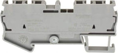 Schneider Electric - 1 Pole, 800 Volt, 24 Amp, -40 to 266°F, DIN Rail Mount, Polyamide Passthrough Terminal Block - 4 Contacts, 28 to 12 AWG Compatibility, 36-1/2mm High - All Tool & Supply