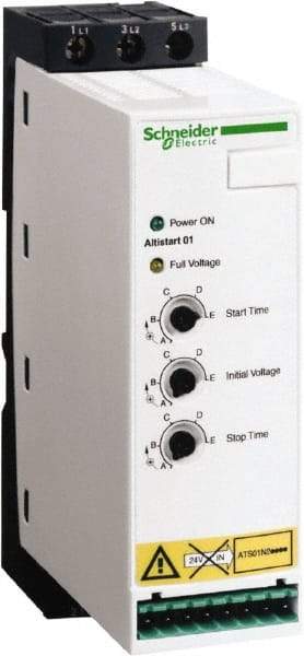 Schneider Electric - 32 Amp, 50/60 Hz, IEC Motor Starter - 3 Phase Hp: 20 - All Tool & Supply