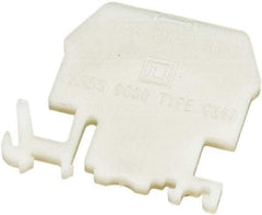 Square D - Terminal Block End Barrier - Use with Type G Terminal Blocks - All Tool & Supply