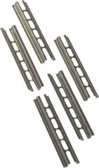 Square D - 4 Inch Long x 0.81 Inch Wide x 0.22 Inch High, Steel Mounting Track - All Tool & Supply