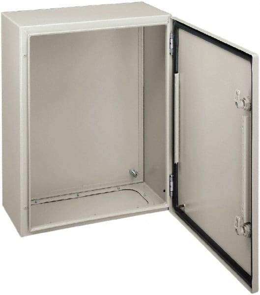 Schneider Electric - Steel Standard Enclosure Hinge Cover - NEMA 4, 400mm Wide x 400 mm High x 200mm Deep - All Tool & Supply