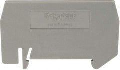 Schneider Electric - 2mm High, Terminal Block Partition Plate - Use with Various Terminal Blocks - All Tool & Supply