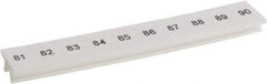 Schneider Electric - Terminal Block Marking Strip - Use with Linergy TR Series Terminal Blocks - All Tool & Supply