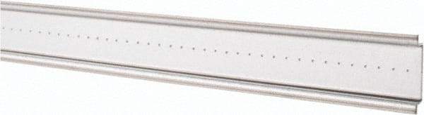 Schneider Electric - 2m Long x 0.3 Inch Wide x 1.4 Inch High x Steel DIN Rail - 0.04 Inch Thick - All Tool & Supply