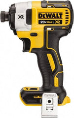 DeWALT - 20 Volt, 1/4" Drive, 20, 125, 152 Ft/Lb Torque, Cordless Impact Driver - 1000, 2800, 3250 RPM, Lithium-Ion, Bare Tool - All Tool & Supply