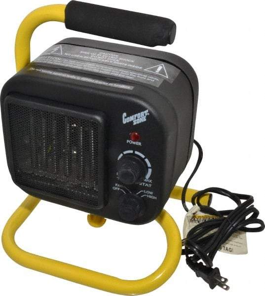 Comfort Zone - Shop Heater - 110 Volts, 6.82/13.64 Amps - All Tool & Supply