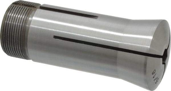 Lyndex - 5/16 Inch 5C Hex Collet - 1.041-24 Internal Thread Size, Steel, 0.012 Inch TIR - Exact Industrial Supply