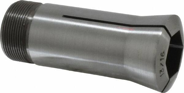 Lyndex - 13/16 Inch 5C Hex Collet - 1.041-24 Internal Thread Size, Steel, 0.012 Inch TIR - Exact Industrial Supply