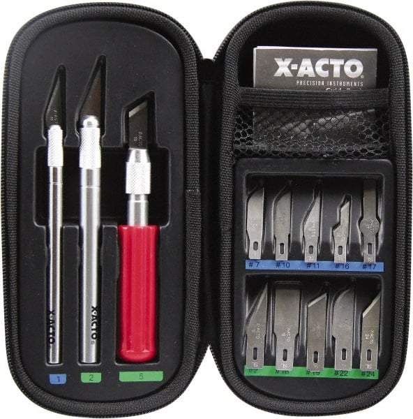 X-ACTO - Hobby Knife Set - 16 Pieces, Includes 3 Knives & 16 Blades - All Tool & Supply