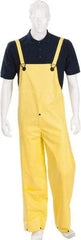 MCR Safety - Size XL, Yellow, Rain, Limited Flammability Overall - Snap Ankle, Take Up Snaps Wrist - All Tool & Supply