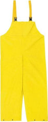 MCR Safety - Size 2XL, Yellow, Rain, Limited Flammability Overall - Snap Ankle, Take Up Snaps Wrist - All Tool & Supply