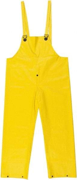 MCR Safety - Size XL, Yellow, Rain Overall - Snap Ankle, Take Up Snaps Wrist - All Tool & Supply