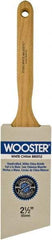 Wooster Brush - 2-1/2" Angled Hog Sash Brush - 3-3/16" Bristle Length, 7-7/8" Maple Fluted Handle - All Tool & Supply