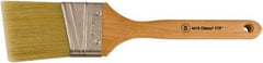 Wooster Brush - 2-1/2" Angled Synthetic Sash Brush - 2-15/16" Bristle Length, 7-7/8" Maple Fluted Handle - All Tool & Supply