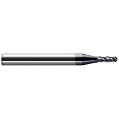 Harvey Tool - Ball End Mills; Mill Diameter (Decimal Inch): 0.0300 ; Number of Flutes: 2 ; Length of Cut (Decimal Inch): 0.0900 ; Material: Solid Carbide ; Overall Length (Inch): 1-1/2 ; Overall Length (Decimal Inch): 1.50000 - Exact Industrial Supply