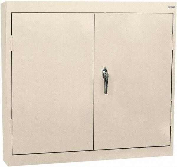 Sandusky Lee - 2 Shelf Wall Storage Cabinet - Steel, 30" Wide x 12" Deep x 30" High, Putty - All Tool & Supply