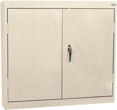 Sandusky Lee - 2 Shelf Wall Storage Cabinet - Steel, 30" Wide x 12" Deep x 30" High, Putty - All Tool & Supply