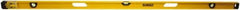 DeWALT - Magnetic 78" Long 3 Vial I-Beam Level - Aluminum, Yellow - All Tool & Supply