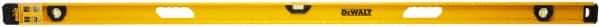 DeWALT - 72" Long 3 Vial I-Beam Level - Aluminum, Yellow - All Tool & Supply