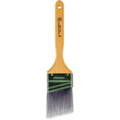 Wooster Brush - 2-1/2" Angled Synthetic Sash Brush - 2-15/16" Bristle Length, 7.77" Maple Fluted Handle - All Tool & Supply