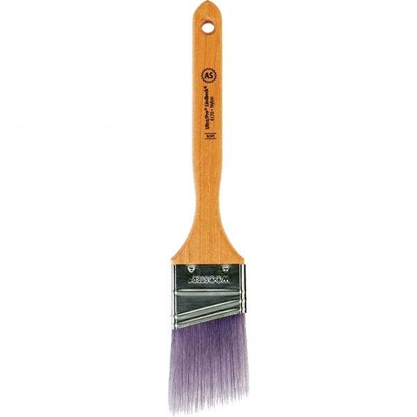 Wooster Brush - 2" Angled Synthetic Sash Brush - 2-11/16" Bristle Length, 7.77" Maple Fluted Handle - All Tool & Supply