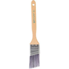 Wooster Brush - 1-1/2" Angled Synthetic Sash Brush - 2-7/16" Bristle Length, 7.88" Maple Fluted Handle - All Tool & Supply