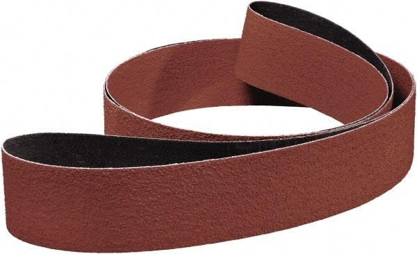 3M - 2" Wide x 48" OAL, 80 Grit, Ceramic Abrasive Belt - Ceramic, Coated, Cloth Backing, Series 963G - All Tool & Supply