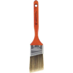 Wooster Brush - 2" Angled Nylon/Polyester Sash Brush - 2-11/16" Bristle Length, 7-3/16" Wood Fluted Handle - All Tool & Supply