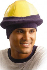 OccuNomix - One Size Fits All Size, Blue/Yellow, Over Hard Hat Ear Band Winter Liner - Regular Length, 1 Layer - All Tool & Supply